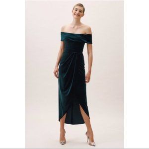 PRICE DROP! BHLDN Edison Velvet Dress